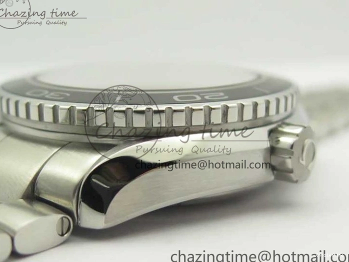 1218 Durable Planet Ocean Professional Ceramic Bezel 45.5mm 1:1 VSF Best Edition Orange Markers on SS Bracelet A8500 Super Clone 8052